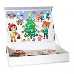 Tooky Toys Magnetická kniha Vianoce