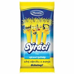 Syrové Tyčinky Sýráci 80g Moravia VÝPREDAJ