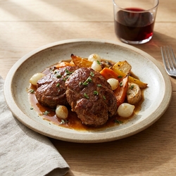 Bravčové líčka natural sous vide 600g Beef House