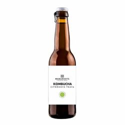 Mana Roots Kombucha Citrónová tráva limonáda 330ml