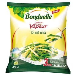 Mrazené Fazuľové struky Vapeur Duet mix 400g Bonduelle