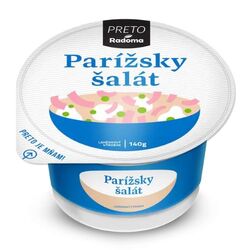 Šalát parížsky 140g PRETO Radoma VÝPREDAJ