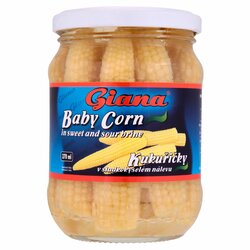 Kukuričné klásky 370ml (340g) Giana