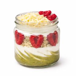 Jogurt Pistácia Biela čokoláda 345g MůjJogurt