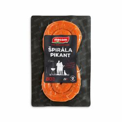 Špirála pikant 80% 210g Mecom