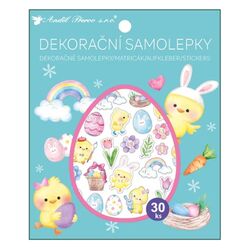 Samolepky kuriatka 13x15,5cm 30ks