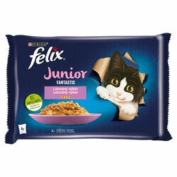 Felix Junior Fantastic lahodný výber MIX 4x85g