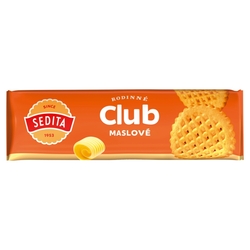Rodinné Club maslové sušienky 140g+20% Sedita