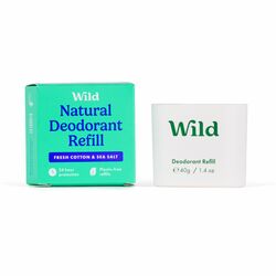 Wild Refill Fresh Cotton&amp;Sea salt náhradná náplň 40g