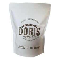 Mrazené Cookies chocolate chips 25ks/2kg Doris Cookies