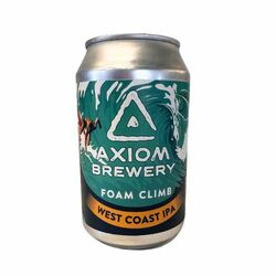 Pivo Axiom Foam Climb svetlé 330ml *ZO