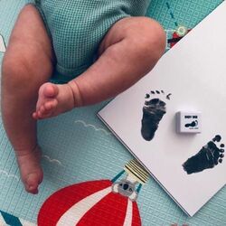 Baby dab Farba na detské odtlačky fialová