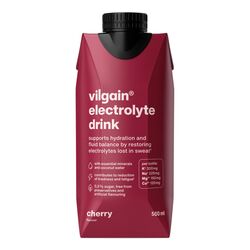 Electrolyte Drink čerešňa 500ml Vilgain