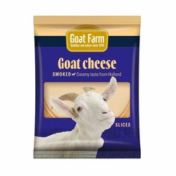 Syr kozí údený plátky 100g Goat Farm