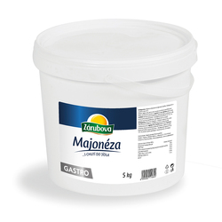 Majonéza Gastro 50% 5kg Zárubova