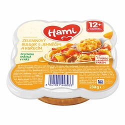 Hami tanierik bulgur s jahňacím a kuracím mäsom 230g