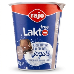 Jogurt Lakto Free čokoláda 145g Rajo