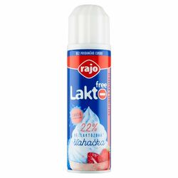 Šľahačka v spreji Lakto Free 22% 250g Rajo