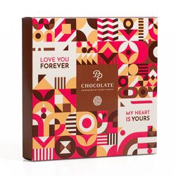 DP Chocolate Srdiečko z mliečnej čokolády s lieskovými orechmi 100g