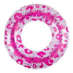 Nafukovacie koleso Leopard neónový 90cm Swim Essentials