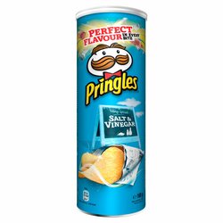 Pringles zem. lupienky Salt &amp;amp; Vinegar 165 g