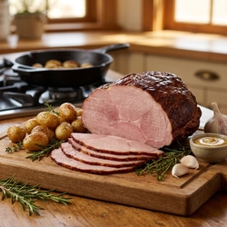 Bravčové mäso moravské údené cca 1kg Baron