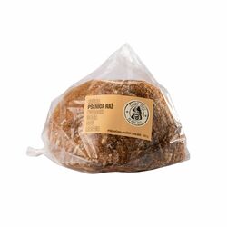 Chlieb pšenično-ražný kváskový krájaný 380g Pekáreň Biskupice