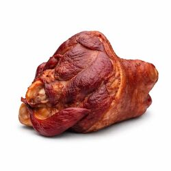 Koleno bravčové údené s kosťou cca 1,8kg, KU