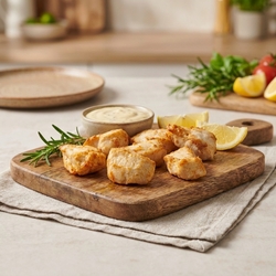 Mrazené Kuracie vnútorné filety vyprážané– kúsky 5–15g 2,5kg Chk'n