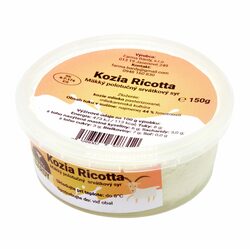 Syr kozí Ricotta 150g Farma Bardy