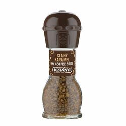 Cukrová posýpka Mlynček Slaný karamel 65g Kotányi