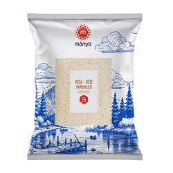 Ryža Dlhozrnná lúpaná Parboiled 5kg Mánya