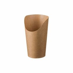 Miska papierová na hranolky 11,5 x 8cm QQFS12KR, 50ks
