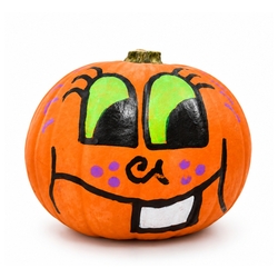 Tekvička Halloween maľovaná