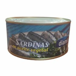 Sardinky v slanečnicovom oleji 900g Diamir