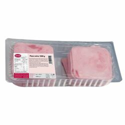 Šunka Bravčová 64% Pizza nárez 1kg LE&amp;CO VÝPREDAJ