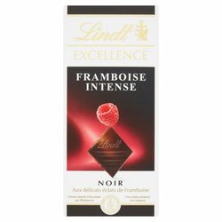 Lindt Excellence horká čokoláda s príchuťou malín 100g