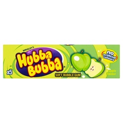 Wrigley&#039;s Hubba Bubba Apple žuvačky 5ks/35g