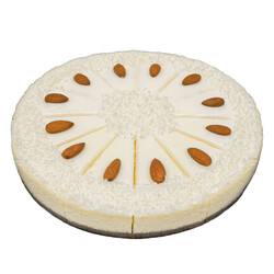 Mrazený Kokosový cheesecake 12x90g Torty Adriana