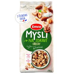Müsli chrumkavé 3 orechy 750g Emco