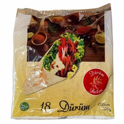  Tortilla pšeničná wrap 18ks/30cm 1,62kg Dürüm Balkan