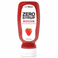 Sirup Zero jahoda 320ml GymBeam