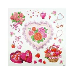 Wiky Okenná Dekorácia Srdiečka 30x30cm