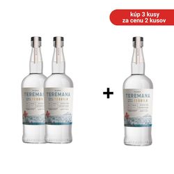 Teremana Blanco Tequila 40% 0,7l 2+1