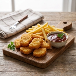 Mrazené Kuracie nuggetky 1kg Chk'n