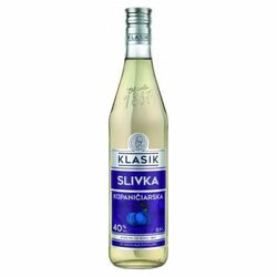 Klasik Kopaničiarska Slivka 40% 0,5 l