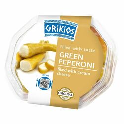 Feferónky zelené so syrom 200g Grikios