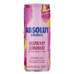 Absolut Raspberry Vodka 5% 0,25l *ZO