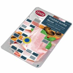 Šunka Bravčová Pražská 95% 100g LE&amp;CO VÝPREDAJ