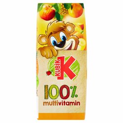 Kubík 100% multivitamín 200 ml